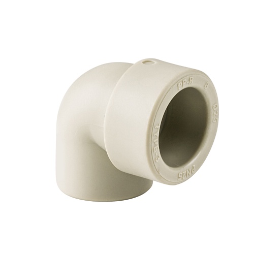 Угольник переходной PPR внутреннее/внутреннее присоединение 25х32х90, серый, РТП