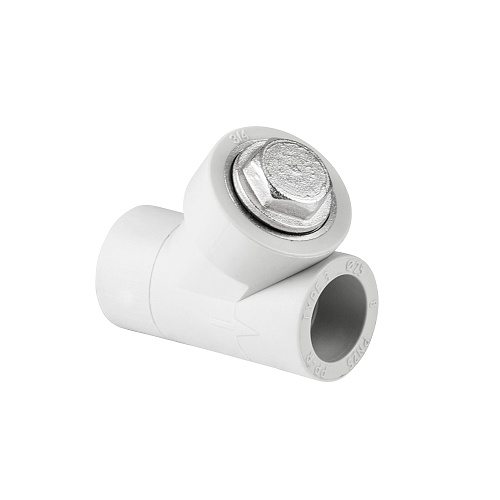 Фильтр PPR внутреннее/внутреннее присоединение 32х45,  белый, РТП