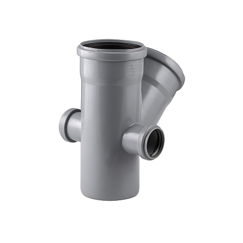 Крестовина двухплоскостная, левая/правая ВК ПП 110/110/50/50х45, серый,РТП