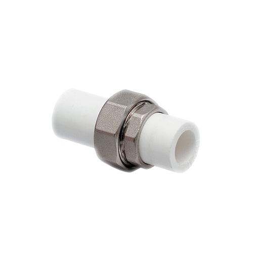 Разъемное соединение в сборе PPR наружное/наружное присоединение 32, белый, RTP