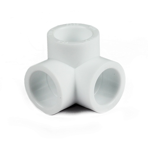 Тройник PPR двухплоскостной 25, бел, РТП